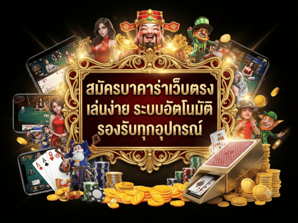 สมัครบาคาร่าเว็บตรง
